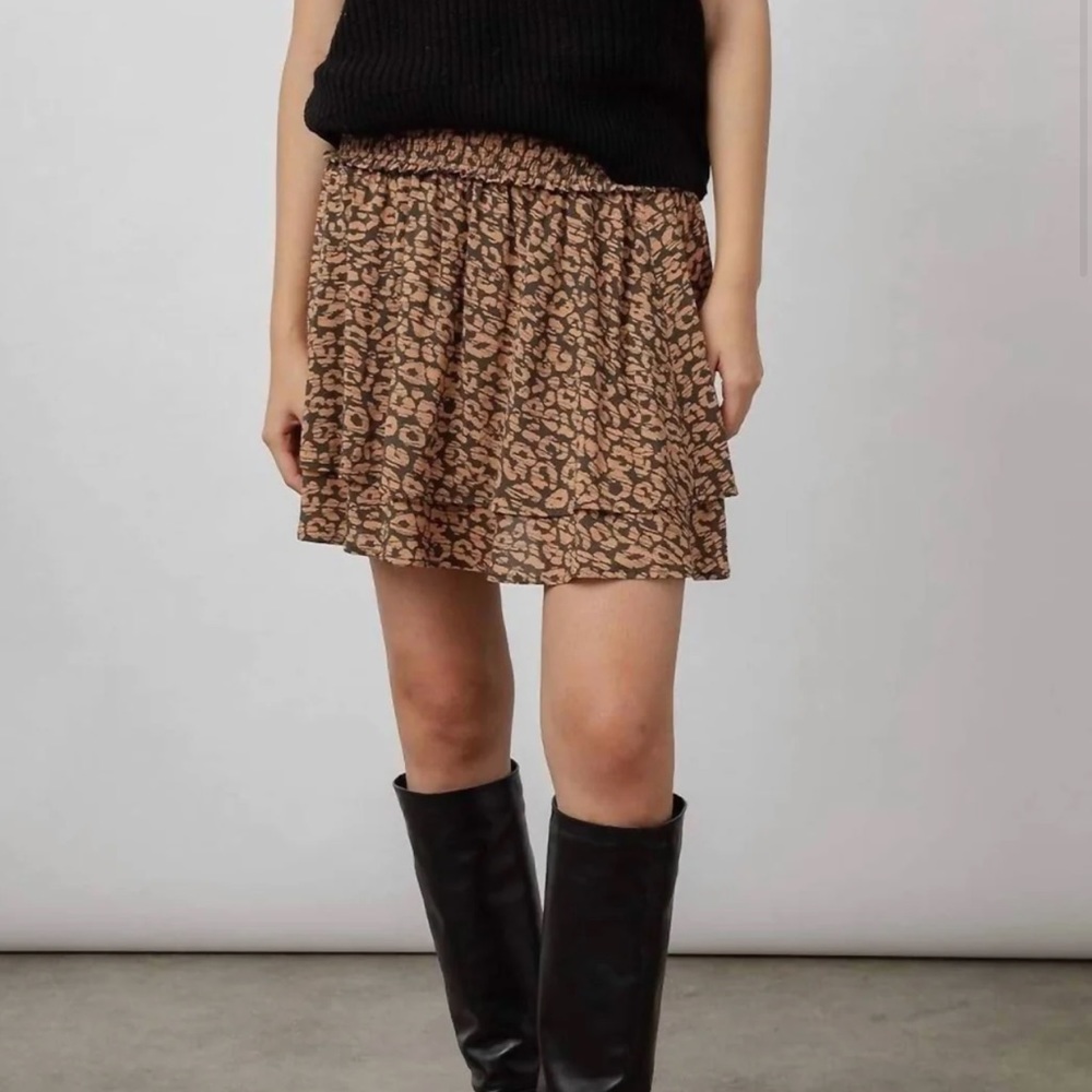 RAILS Addison Skirt In Batik Cheetah